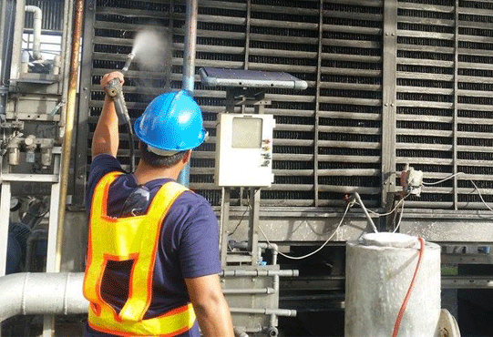 syner chem cooling tower cleaning service